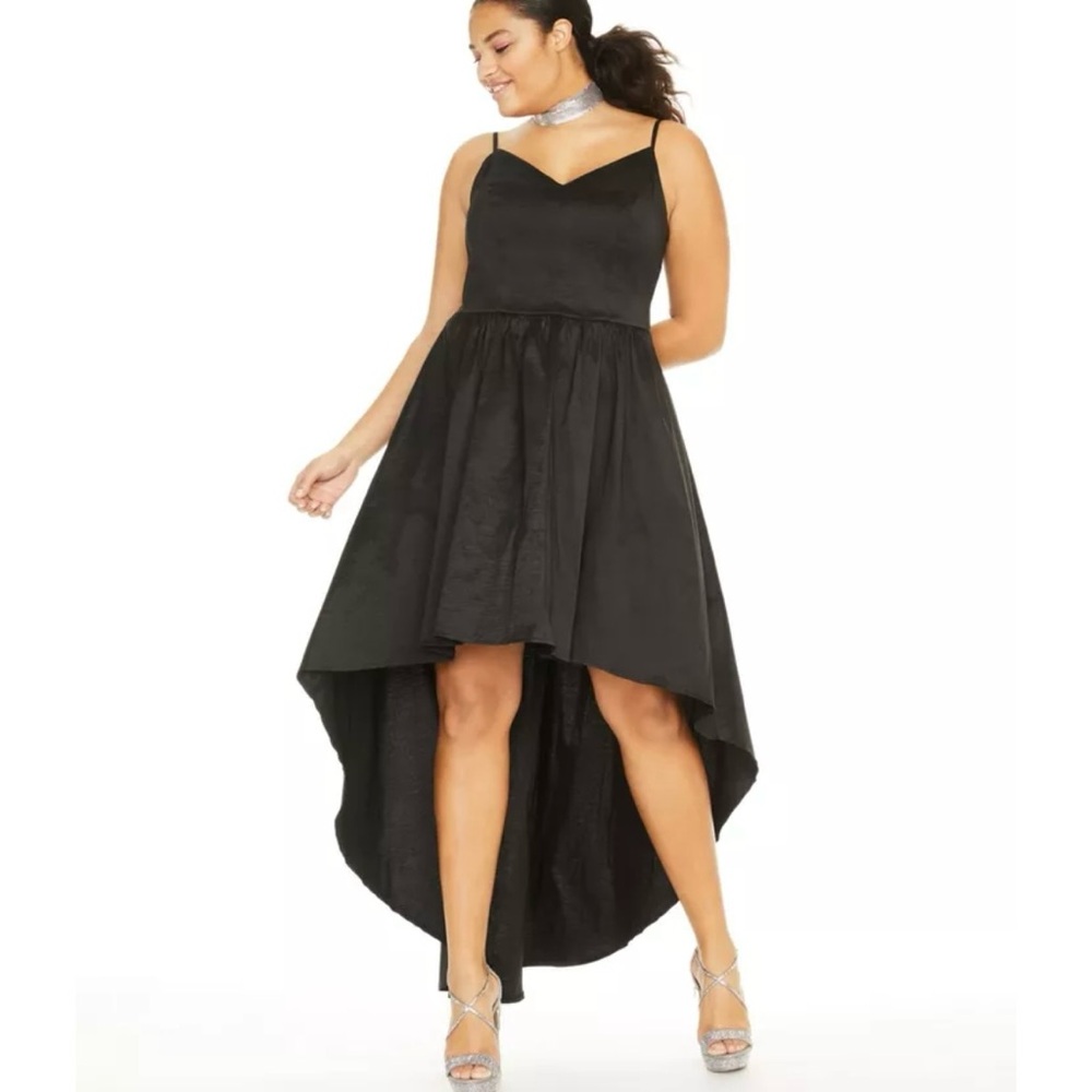🔥NWT🔥 B. Darlin Womens Plus Taffeta Hi-Low Formal Dress  Size 20